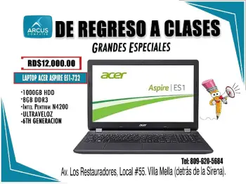 Laptop acer aspire es1-732