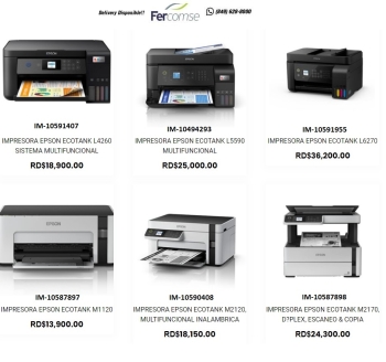 Impresoras escanear toner tinta cartuchos de diferentes marc