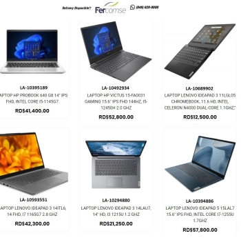 Laptop tabletas bultos mochilas de varios modelos y marca