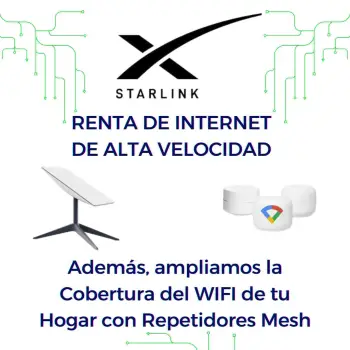 Renta de internet starlink por días