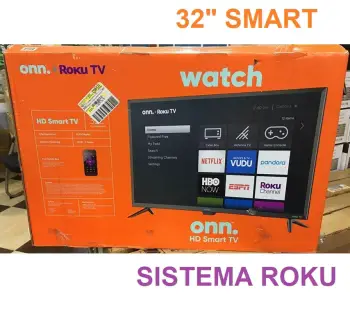 Televisor smart onn 32 pulgadas sistema roku 9900