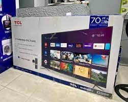 Tcl smart tv android 70” pulgadas 4k