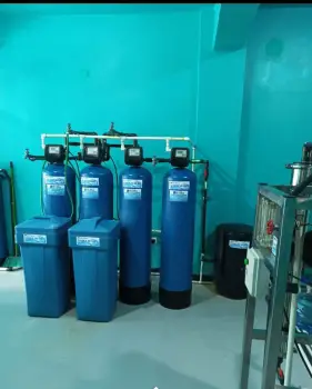 Planta de agua con sistema osmosis inversa