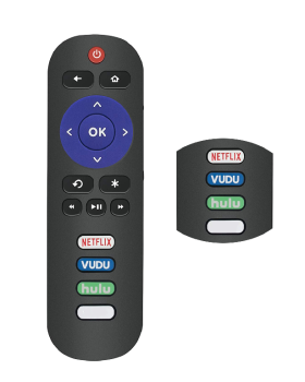 Control para tv roku no necesita programacion