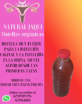 Botella muy fuerte para la infección vaginal y en la orina