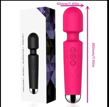 Vara magica vibrador masajeador prueba de agua carga usb