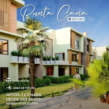 Vendo apartamento en punta cana atabey