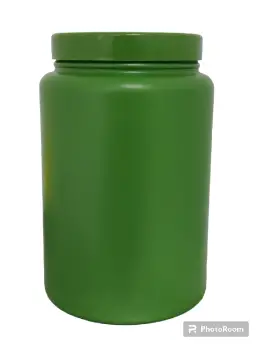 Tarro de plastico 60 oz con su tapa. en la vega