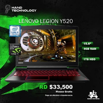 Lenovo legion y520  intel core i5-7300hq 2.50ghz