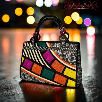 Hermosos bolsos de mano artesanales