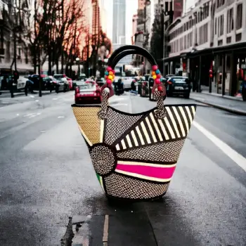 Hermosos bolsos de mano artesanales