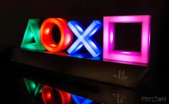 Playstation icon light lampara