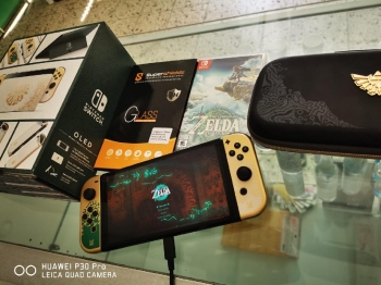 Nintendo switch oled the zelda totk special edition