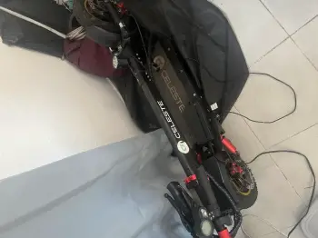 Vendo patineta eletrica celeste s10 1000w