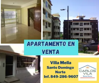 Apartamento en venta en villa mella santo domingo norte