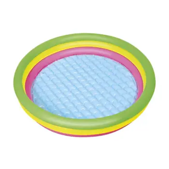 Piscina 3 anillos de colores bestway 1.52m x 30cm