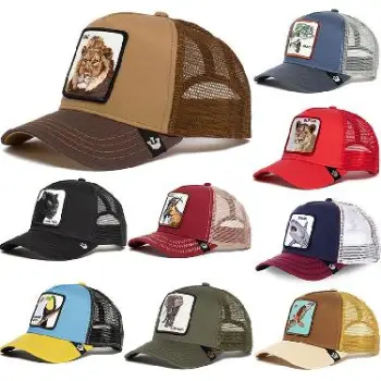 Gorras tipo goorin bros animales camioneras malla ajusta