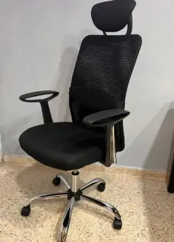 Sillón ejecutivo negro