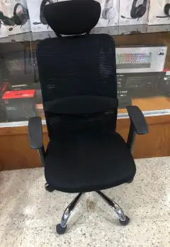 Sillón ejecutivo negro