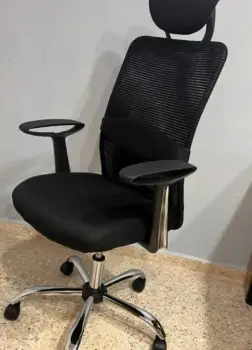 Sillón ejecutivo negro