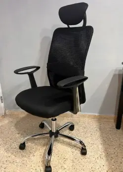 Sillón ejecutivo negro