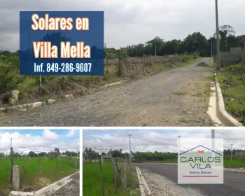 Solares en venta en villa mella santo domingo norte