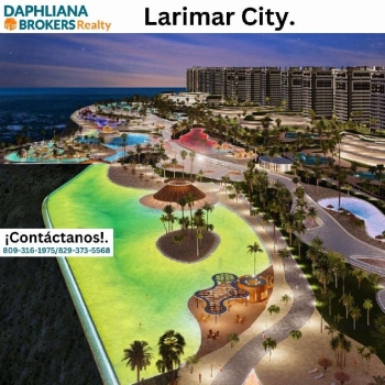 Apto de 1 y 2 y 3 piezas residencial larimar city  resort