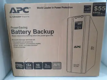 Ups apc br1500m back-ups pro 1.5kva 1500va 900 watts