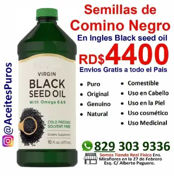 Semillas negras black cumin comino negro