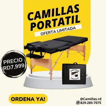 Camillas portatiles en santo domingo este