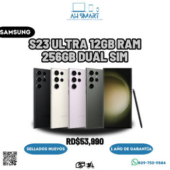 Samsung galaxy s23 ultra 12gb ram 256gb dual sim sellados nu