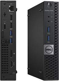 Cpu dell tiny core i5 de 7ma gen memia 8gb ddr4 ssd 256gb or