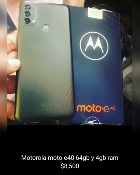 Motorola moto e40 de 64gb