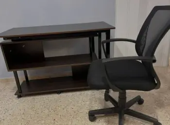 Escritorio de madera