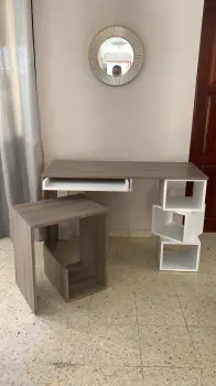Escritorio multifuncional de madera
