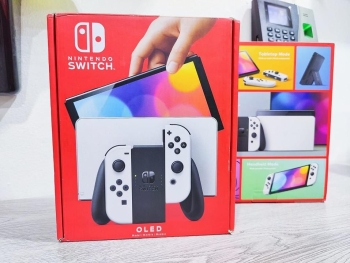 Nintendo switch oled nuevos sellados con todos sus accesorio