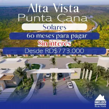 Proyecto de solares en punta cana