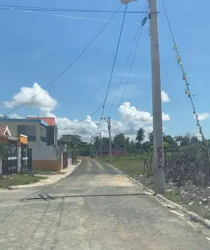 Solar residencial de 137.43 m2 en santo domingo norte