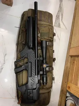 Rifle de casería hatsan bullmaster semi automatico