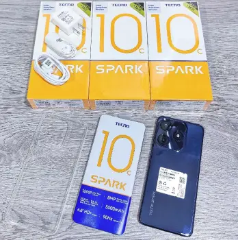 Tecno spark 10c 128gb  16gb ram factoryunlock