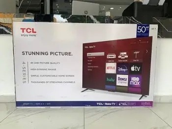 Tcl de 50 pulgadas smart tv