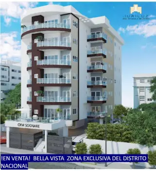 Apartamento en venta ubicado bella vista norte distrito nac