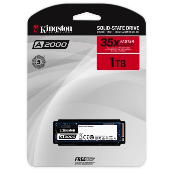Disco duro ssd nvme 1tb kingston a2000 m.2