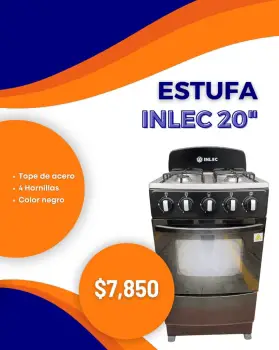 Estufa inlec 20”