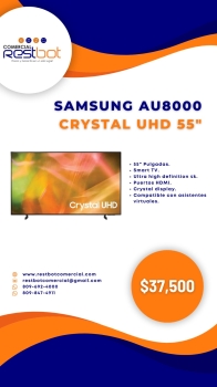 Samsung au8000 crystal uhd 55”