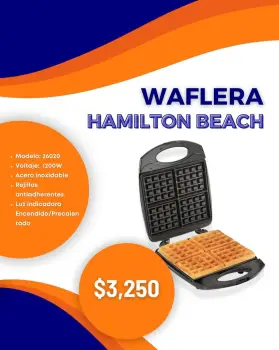 Waflera hamilton beach