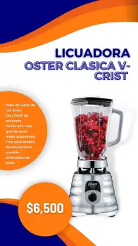 Licuadora oster clásica v-crist