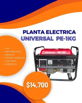 Planta eléctrica universal pe- 1kg