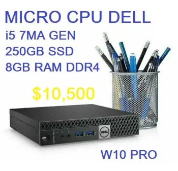 Cpu micro dell optiplex 5050 7ma i5 8gb ddr4 250gb ssd hdmi