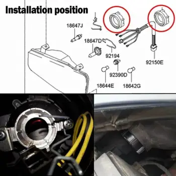 Tapón tapa antipolvo para faros delanteros de coche